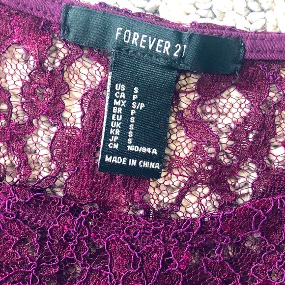 Forever 21 lace tee - Picture 3 of 3